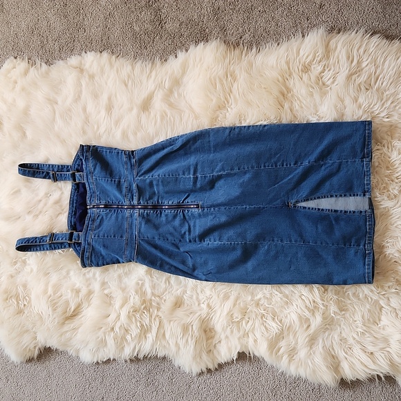 Kookai Australia Casella midi lentgth denim dress EUC size 6 - Picture 11 of 15